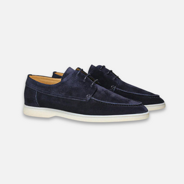 Men’s Suede Shoes – Classic Lace-Up – Cushioned Sole – Smart-Casual Look – All-Day Comfort