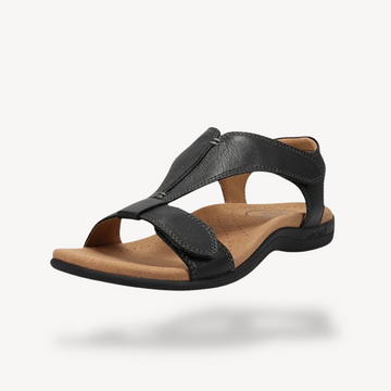 Women’s Sandals – Comfortable Leather Straps – Cushioned Insole – Adjustable Fit – Casual Summer Footwear