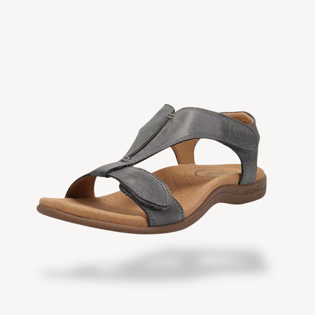 Women’s Sandals – Comfortable Leather Straps – Cushioned Insole – Adjustable Fit – Casual Summer Footwear