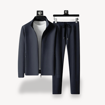 Men's Sport Set – Zip-Up Jacket & Joggers – Casual Fit – 2-Piece Tracksuit