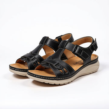 Women’s Comfort Sandals – Adjustable Strap – Cushioned Sole – Open Toe – Everyday Summer Wear
