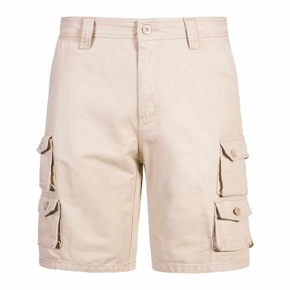 Men’s Cargo Shorts – Utility Style – Multi-Pocket – Knee-Length – Relaxed Fit